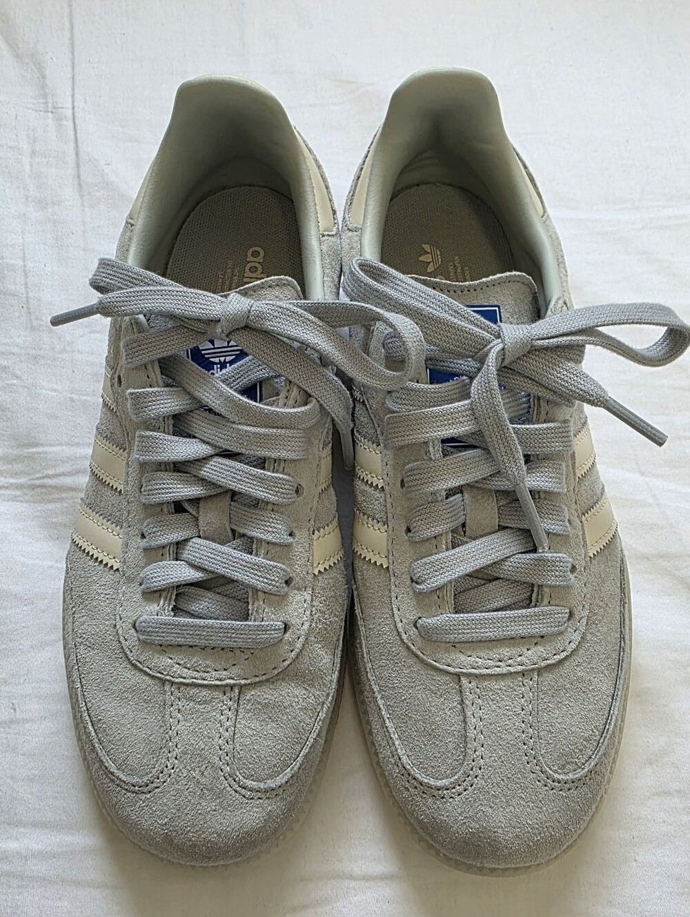 Adidas Samba - Light Blue Suede - Men's 5/Women's 6